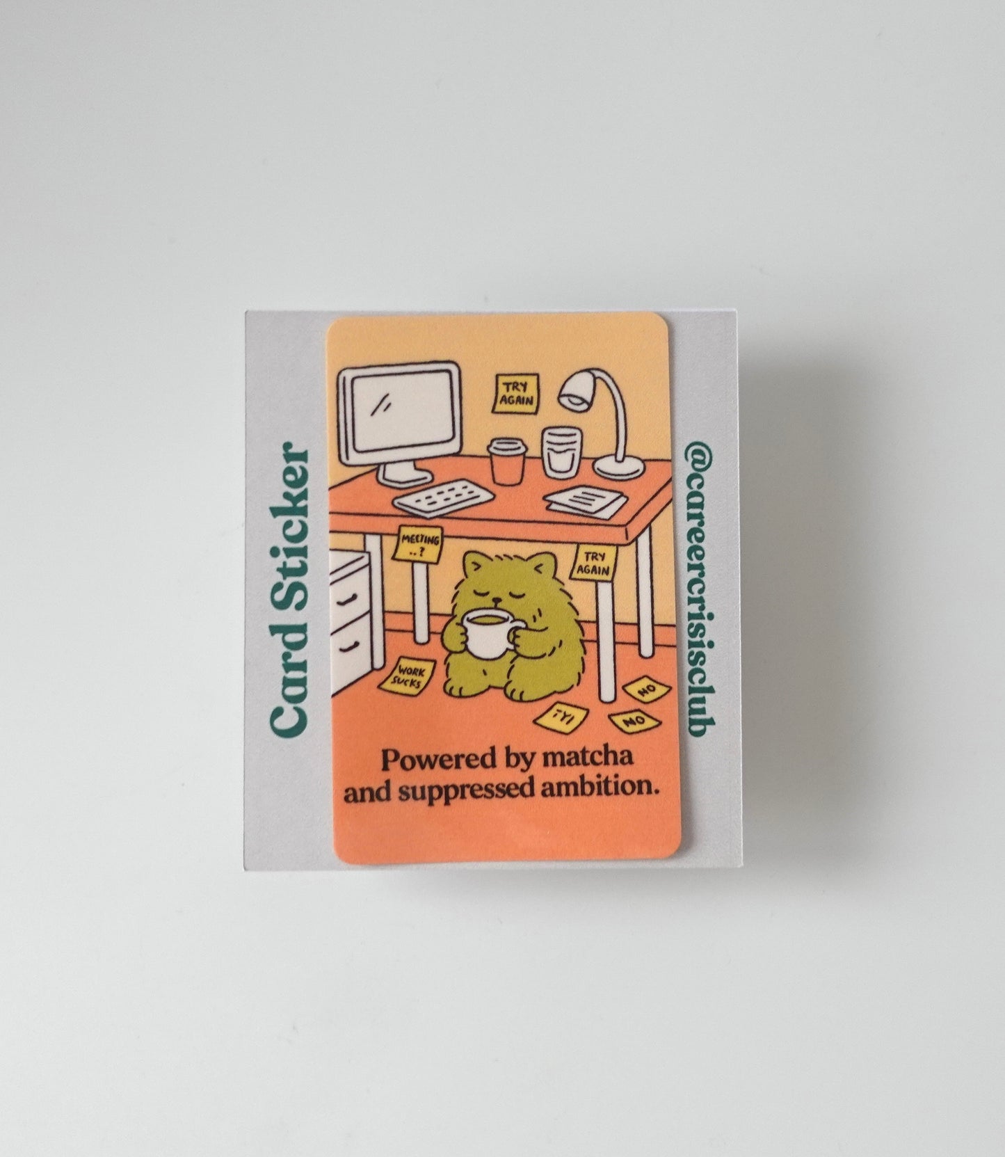 Card Stickers - Matcha Edition